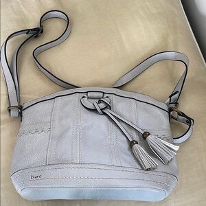 b.o.c. Gray Crossbody Bag tassel new